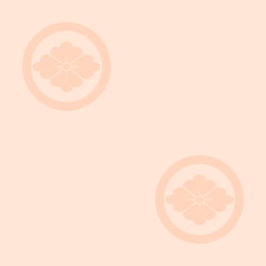 Japanese Kamon Wallpaper - A diamond-shaped flower (hanabishi-2) Pattern #5