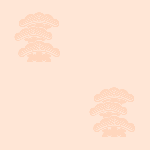 Japanese Kamon Wallpaper - A Bonsai-styled pine tree (matsu-1) Pattern #5