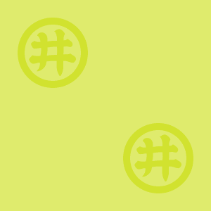Japanese Kamon Wallpaper - Chinese character (kanji-1) Pattern #8