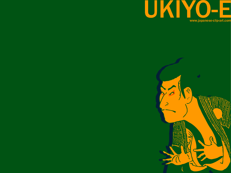 Japanese Ukiyo-e Desktop Wallpaper - Sharaku01-1