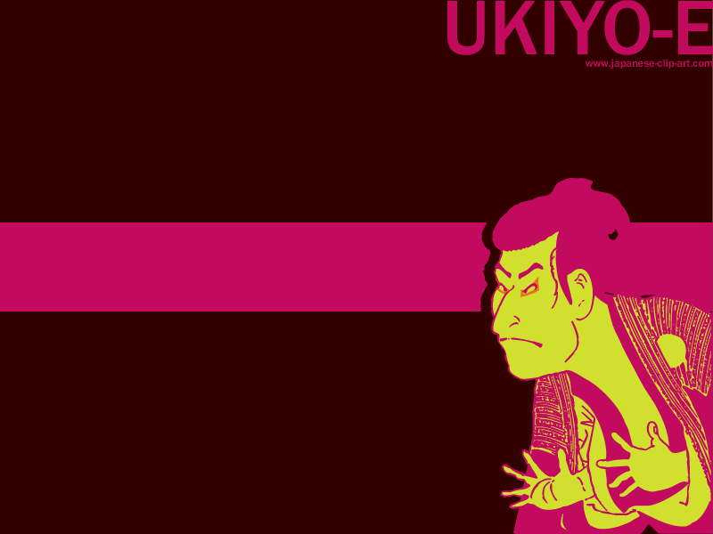 Japanese Ukiyo-e Desktop Wallpaper - Sharaku01-3