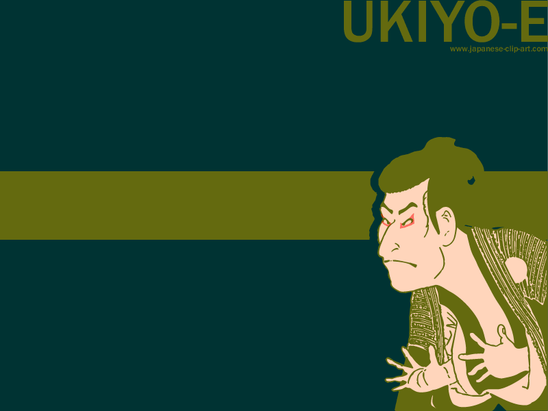 Japanese Ukiyo-e Desktop Wallpaper - Sharaku01-5