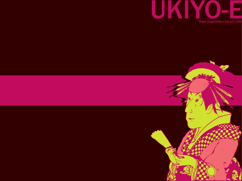 Japanese Ukiyo-e Desktop Wallpaper - Sharaku02-3