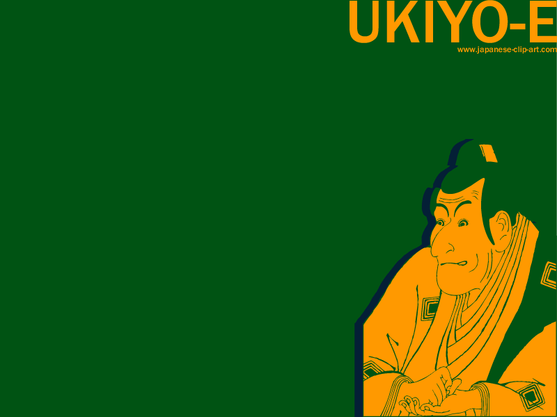 Japanese Ukiyo-e Desktop Wallpaper - Sharaku03-1