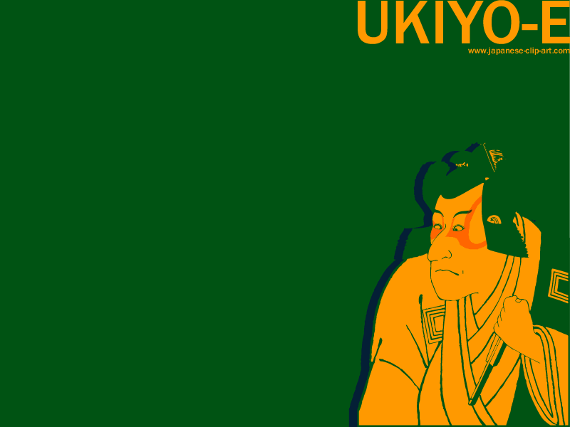Japanese Ukiyo-e Desktop Wallpaper - Sharaku04-1