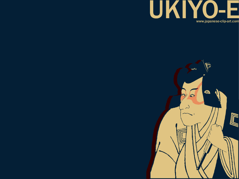 Japanese Ukiyo-e Desktop Wallpaper - Sharaku04-2